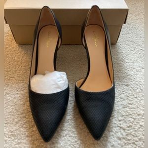 Cole Haan Highline Pump Black/Sandstone 9B D41870